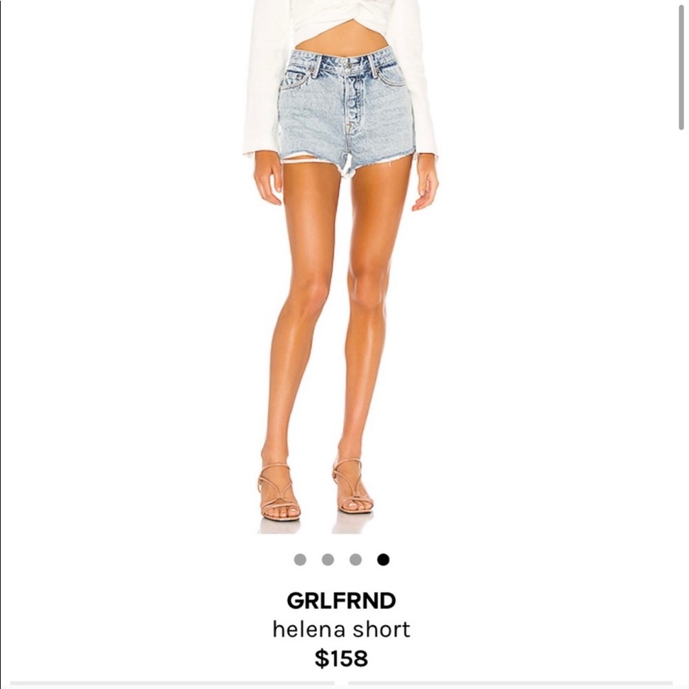 GRLFRND Helena Denim Shorts